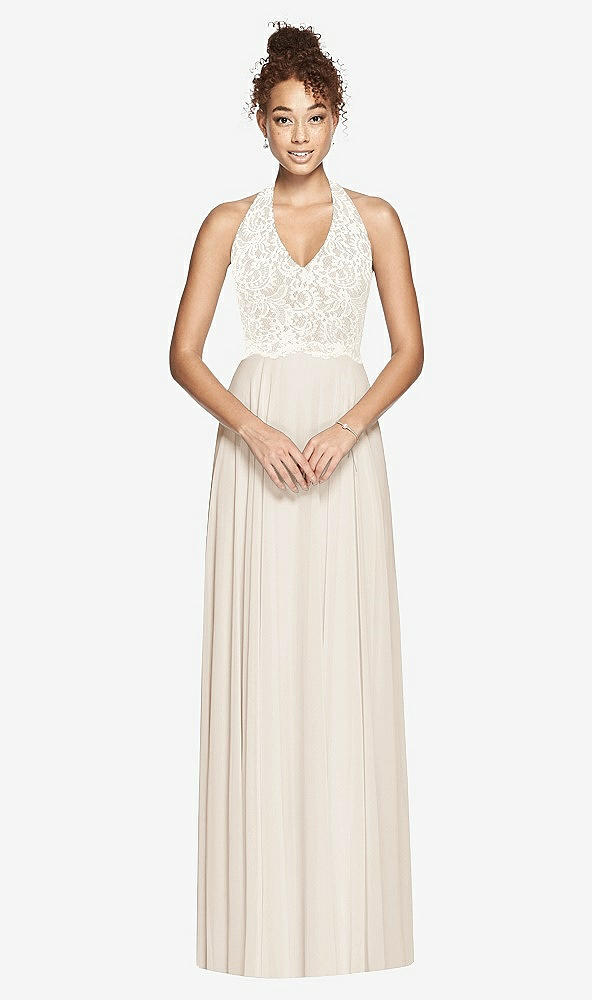 Front View - Oat & Ivory Studio Design Bridesmaid Dress 4530