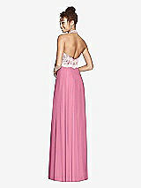 Rear View Thumbnail - Orchid Pink & Ivory Studio Design Bridesmaid Dress 4530