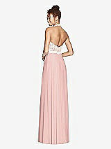 Rear View Thumbnail - Rose - PANTONE Rose Quartz & Ivory Studio Design Bridesmaid Dress 4530