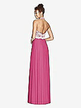 Rear View Thumbnail - Tea Rose & Ivory Studio Design Bridesmaid Dress 4530