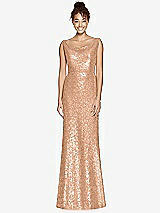Front View Thumbnail - Copper Rose Studio Design Bridesmaid Dress 4531