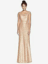 Front View Thumbnail - Rose Gold Studio Design Bridesmaid Dress 4531