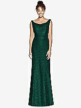 Front View Thumbnail - Hunter Green Studio Design Bridesmaid Dress 4531