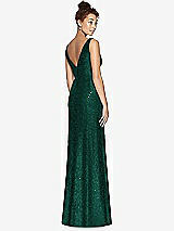 Rear View Thumbnail - Hunter Green Studio Design Bridesmaid Dress 4531