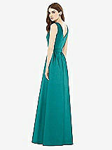 Rear View Thumbnail - Jade & Jade Alfred Sung Bridesmaid Dress D752