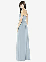 Rear View Thumbnail - Mist Sweeheart Chiffon Natural Waist Dress
