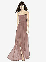 Front View Thumbnail - Sienna Sweeheart Chiffon Natural Waist Dress