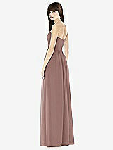Rear View Thumbnail - Sienna Sweeheart Chiffon Natural Waist Dress
