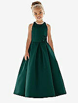 Front View Thumbnail - Evergreen Flower Girl Dress FL4059