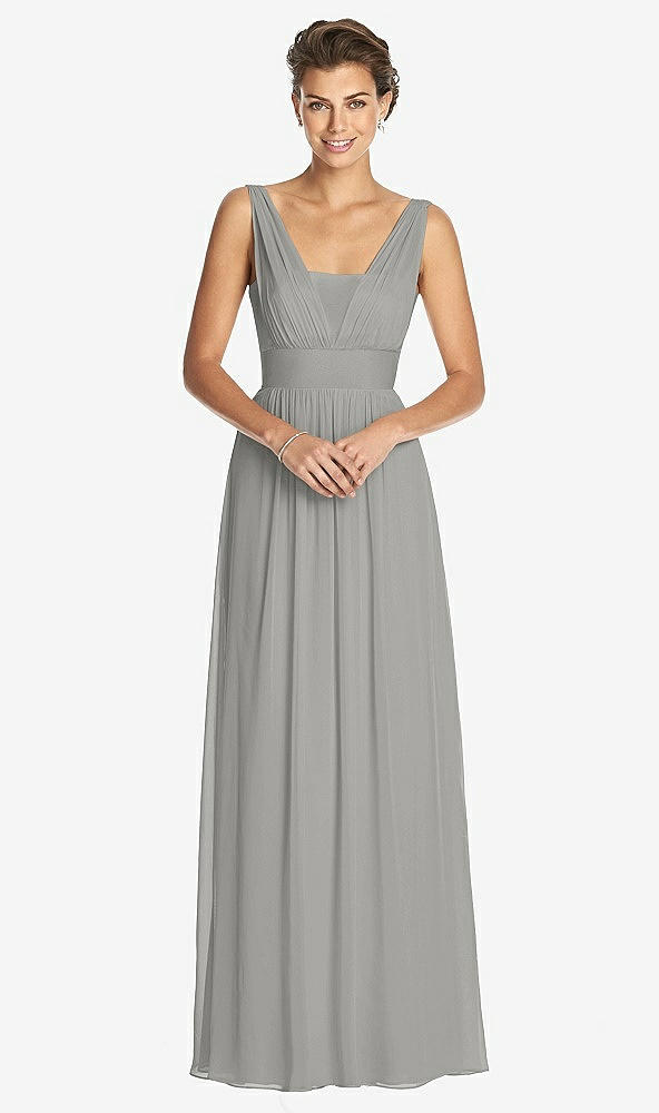 Front View - Chelsea Gray Dessy Collection Bridesmaid Dress 3026