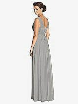 Rear View Thumbnail - Chelsea Gray Dessy Collection Bridesmaid Dress 3026