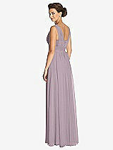 Rear View Thumbnail - Lilac Dusk Dessy Collection Bridesmaid Dress 3026
