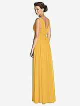 Rear View Thumbnail - NYC Yellow Dessy Collection Bridesmaid Dress 3026
