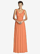 Front View Thumbnail - Sweet Melon Dessy Collection Bridesmaid Dress 3026