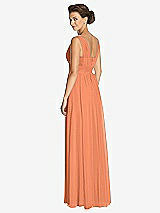 Rear View Thumbnail - Sweet Melon Dessy Collection Bridesmaid Dress 3026