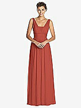 Front View Thumbnail - Amber Sunset Dessy Collection Bridesmaid Dress 3026