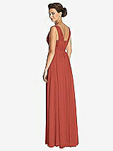 Rear View Thumbnail - Amber Sunset Dessy Collection Bridesmaid Dress 3026