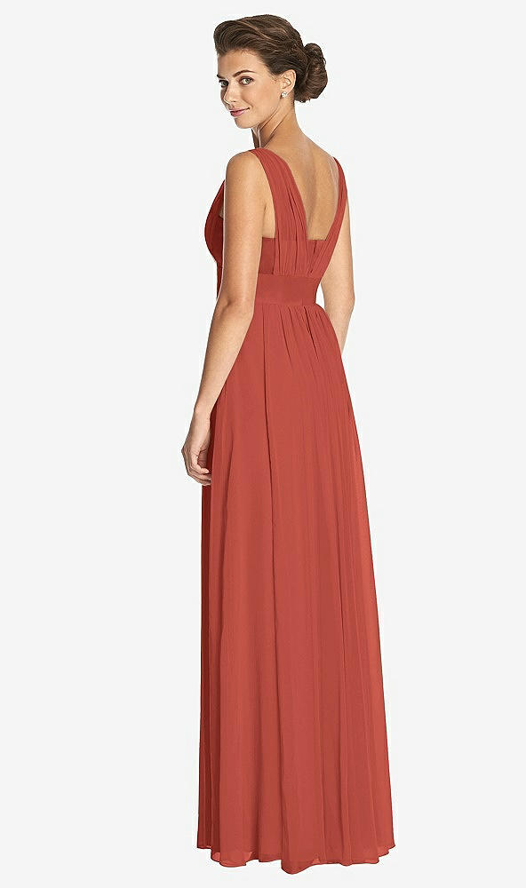 Back View - Amber Sunset Dessy Collection Bridesmaid Dress 3026