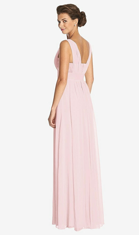 Back View - Ballet Pink Dessy Collection Bridesmaid Dress 3026