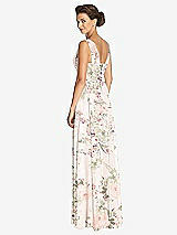 Rear View Thumbnail - Blush Garden Dessy Collection Bridesmaid Dress 3026