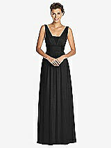Front View Thumbnail - Black Dessy Collection Bridesmaid Dress 3026