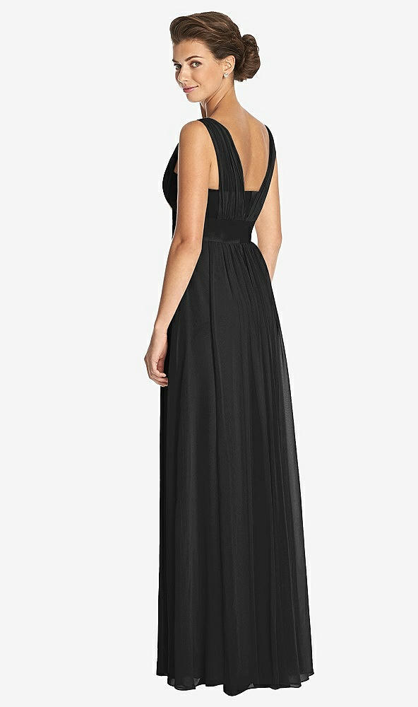 Back View - Black Dessy Collection Bridesmaid Dress 3026