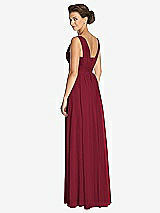 Rear View Thumbnail - Burgundy Dessy Collection Bridesmaid Dress 3026