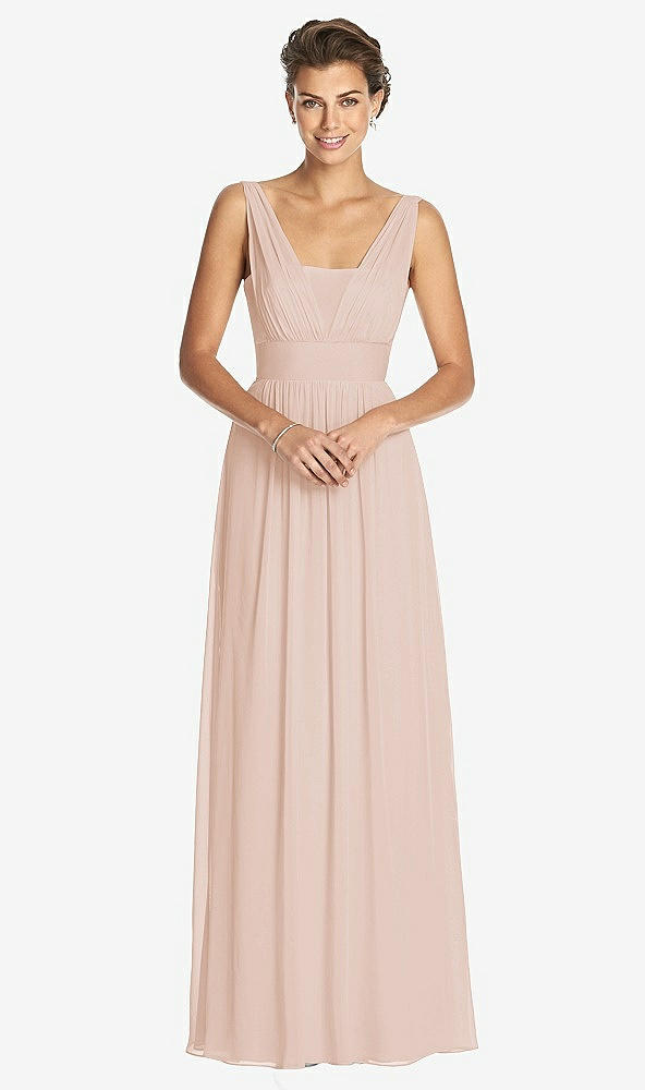 Front View - Cameo Dessy Collection Bridesmaid Dress 3026