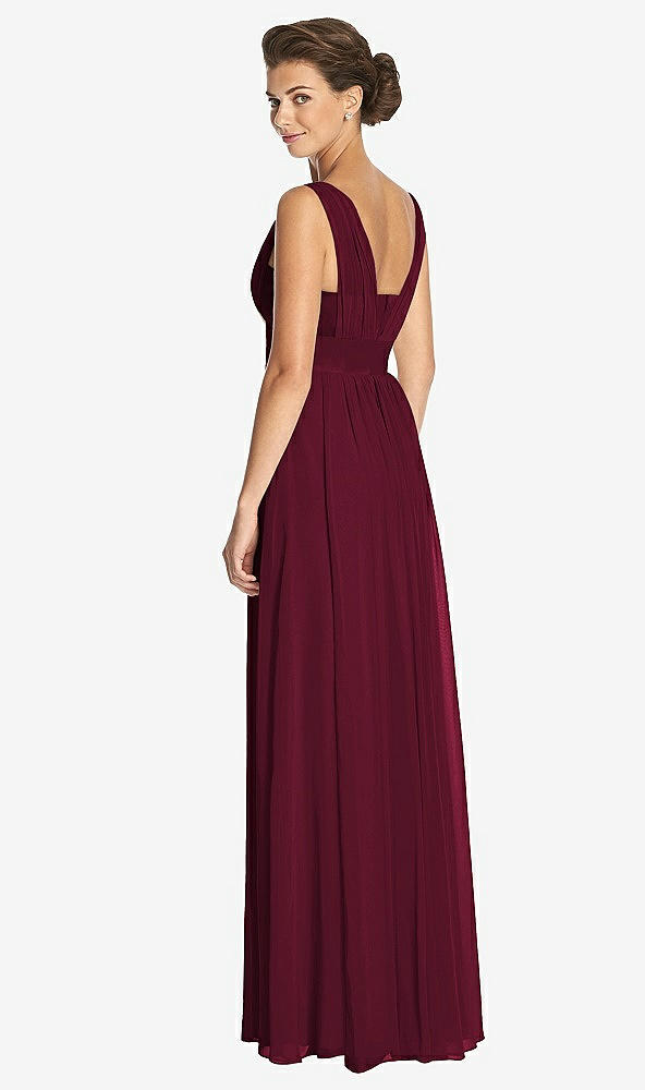 Back View - Cabernet Dessy Collection Bridesmaid Dress 3026