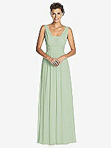 Front View Thumbnail - Celadon Dessy Collection Bridesmaid Dress 3026