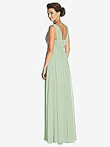 Rear View Thumbnail - Celadon Dessy Collection Bridesmaid Dress 3026