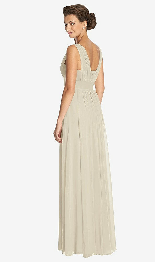 Back View - Champagne Dessy Collection Bridesmaid Dress 3026