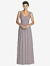 Front View Thumbnail - Cashmere Gray Dessy Collection Bridesmaid Dress 3026