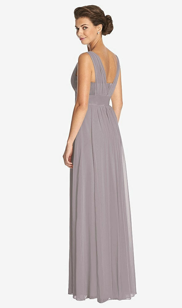 Back View - Cashmere Gray Dessy Collection Bridesmaid Dress 3026