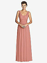 Front View Thumbnail - Desert Rose Dessy Collection Bridesmaid Dress 3026