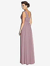 Rear View Thumbnail - Dusty Rose Dessy Collection Bridesmaid Dress 3026