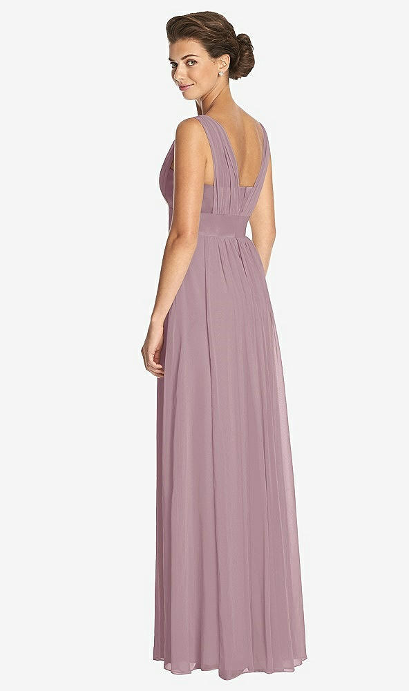 Back View - Dusty Rose Dessy Collection Bridesmaid Dress 3026