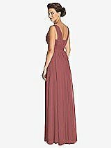 Rear View Thumbnail - English Rose Dessy Collection Bridesmaid Dress 3026
