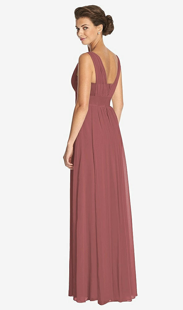 Back View - English Rose Dessy Collection Bridesmaid Dress 3026