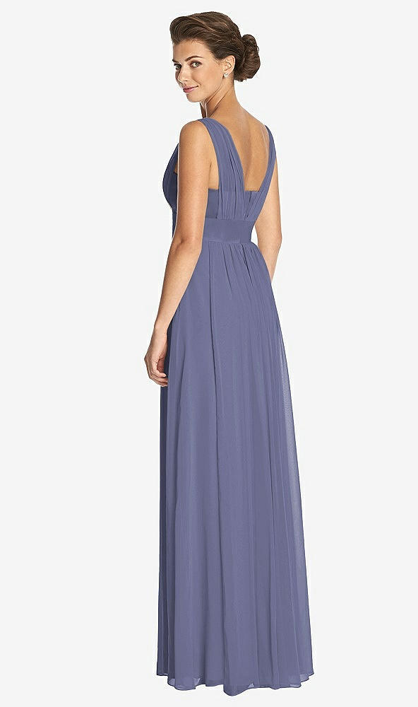 Back View - French Blue Dessy Collection Bridesmaid Dress 3026