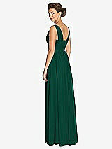 Rear View Thumbnail - Hunter Green Dessy Collection Bridesmaid Dress 3026