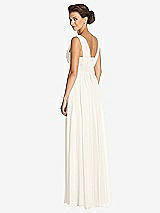 Rear View Thumbnail - Ivory Dessy Collection Bridesmaid Dress 3026