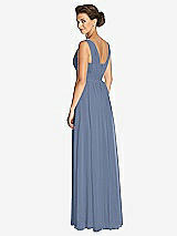 Rear View Thumbnail - Larkspur Blue Dessy Collection Bridesmaid Dress 3026