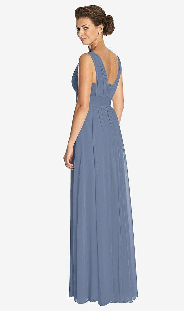 Back View - Larkspur Blue Dessy Collection Bridesmaid Dress 3026