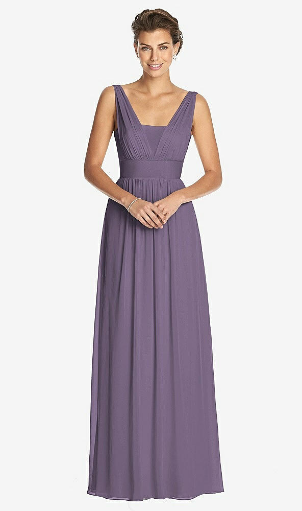Front View - Lavender Dessy Collection Bridesmaid Dress 3026