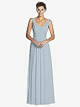 Front View Thumbnail - Mist Dessy Collection Bridesmaid Dress 3026