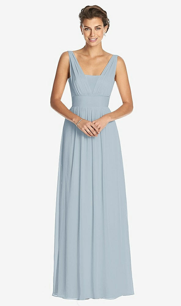 Front View - Mist Dessy Collection Bridesmaid Dress 3026