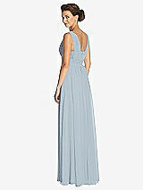 Rear View Thumbnail - Mist Dessy Collection Bridesmaid Dress 3026