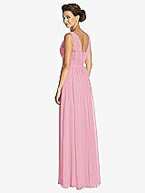 Rear View Thumbnail - Peony Pink Dessy Collection Bridesmaid Dress 3026