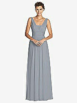 Front View Thumbnail - Platinum Dessy Collection Bridesmaid Dress 3026